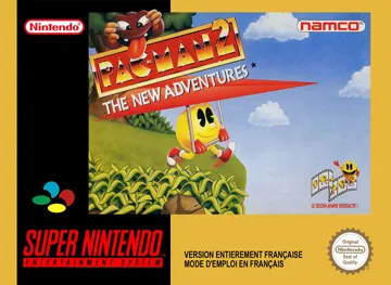 Pac-Man 2 - The New Adventures (France) box cover front